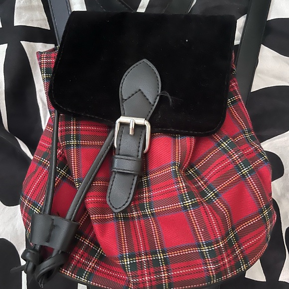 Vintage Gap Plaid Baby Backpack - Picture 1 of 5